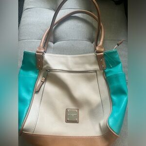 Rosetti satchel shoulder bag turquoise